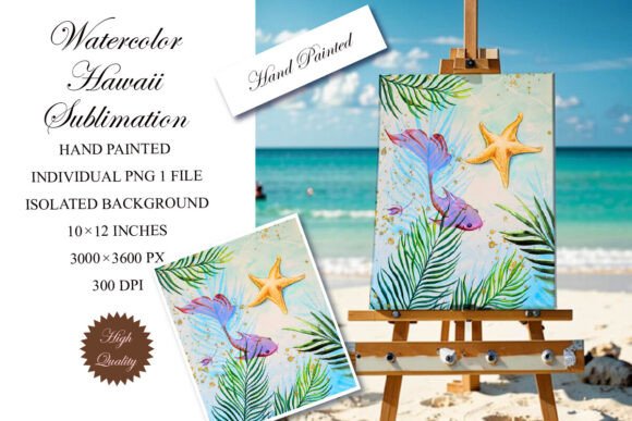 Bring Paradise to Your Projects with Watercolor Hawaii
