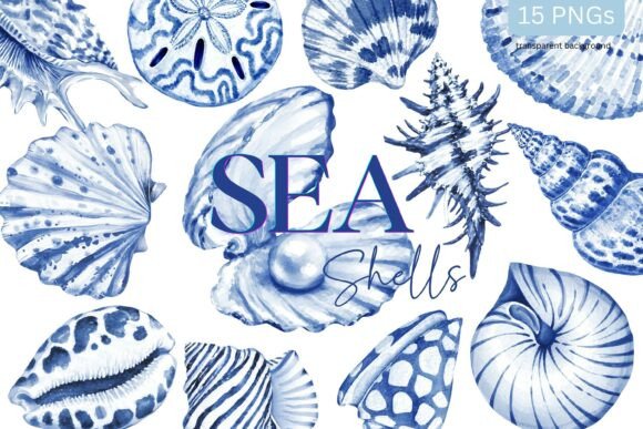 Sea Shells Toile Blue Watercolor Coastal: A Designer's Guide